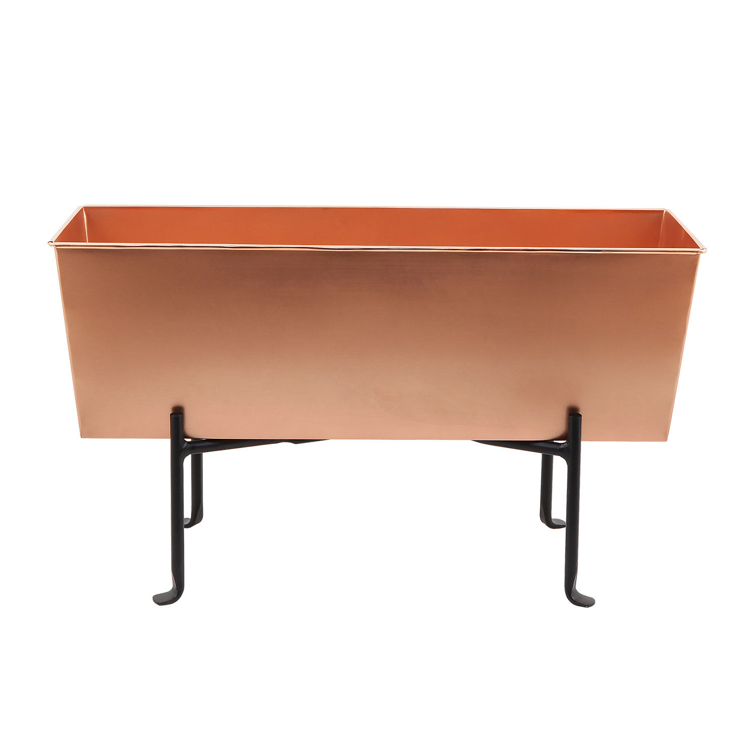 Gracie Oaks Nayson Metal Elevated Planter Wayfair